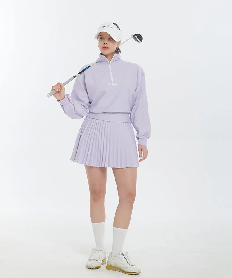 Q.C PLAY: Functional PK zip-up two-piece set