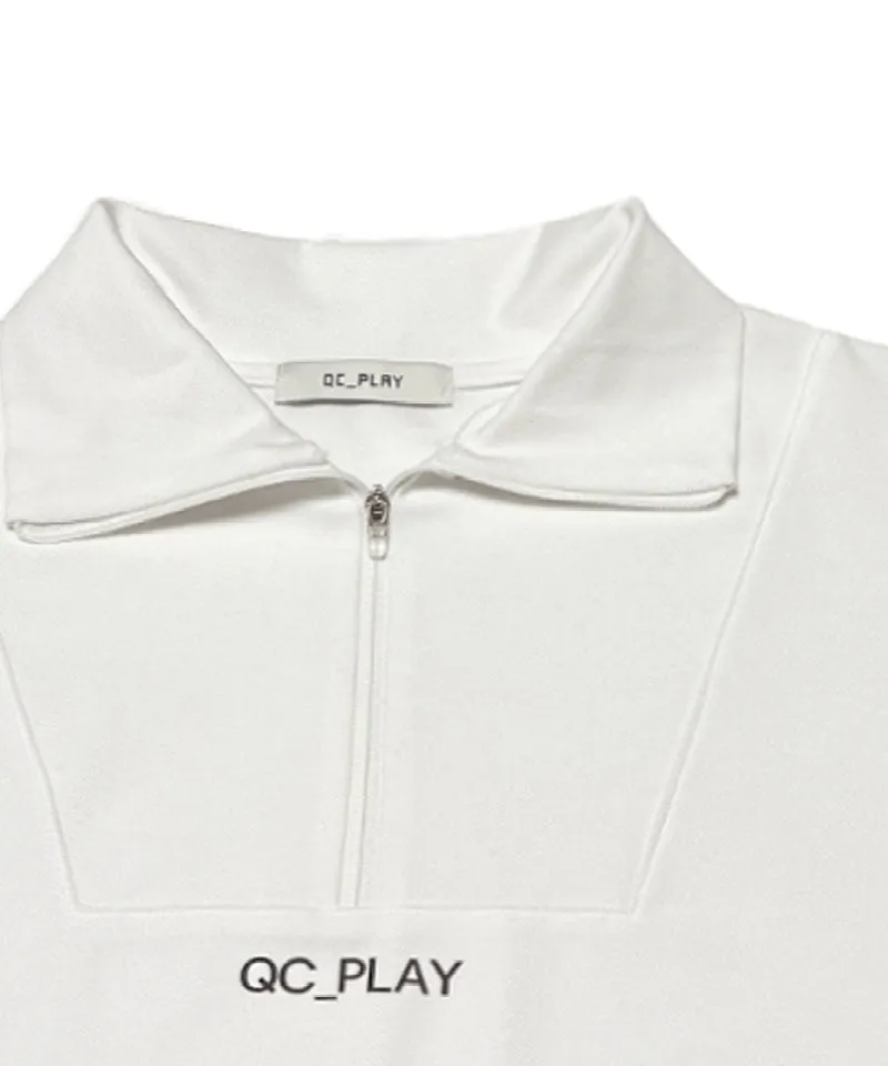 Q.C PLAY: Functional PK zip-up two-piece set