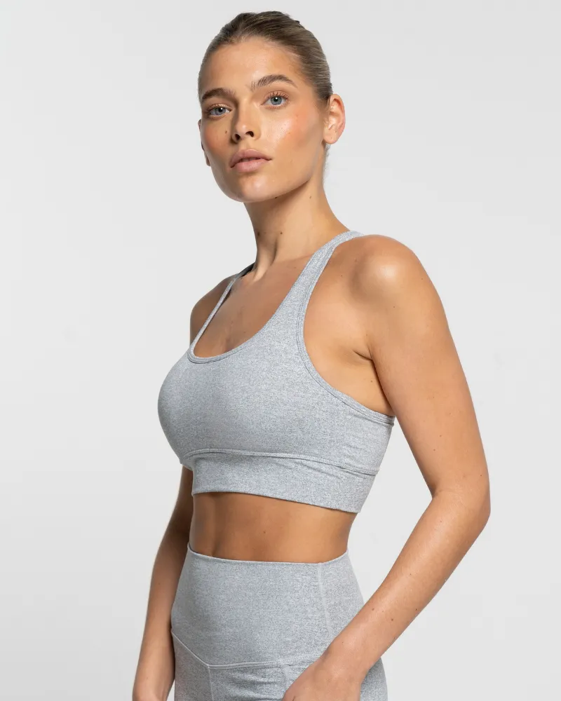 Racer Crop - Stone