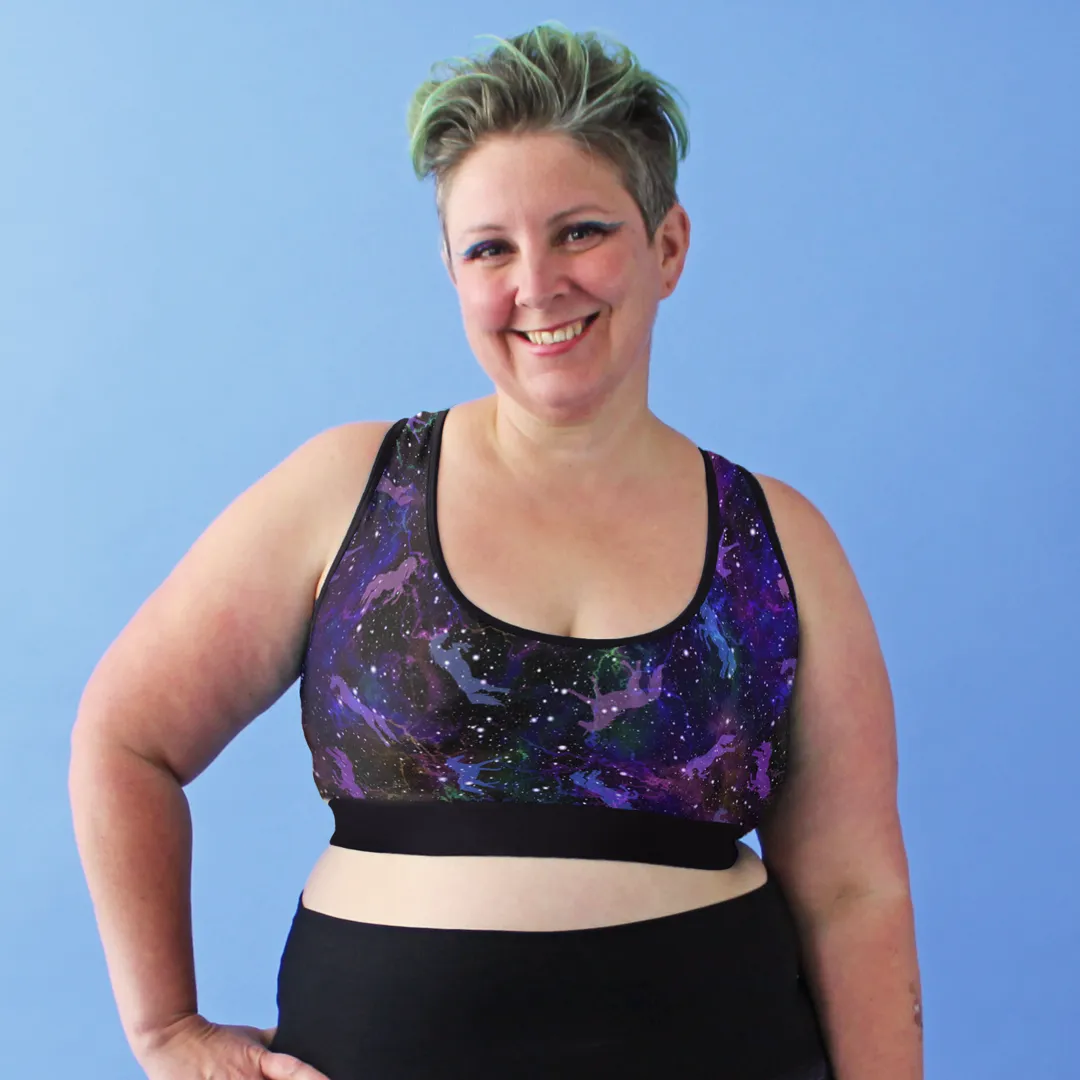 Racerback Bralette - Uni-verse