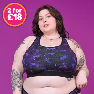 Racerback Bralette - Uni-verse