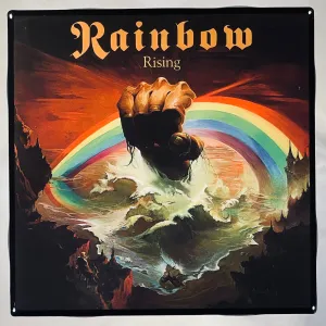 RAINBOW Rising Coaster Custom Ceramic Tile