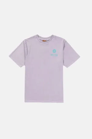 Record Vintage Ss T-Shirt Plum