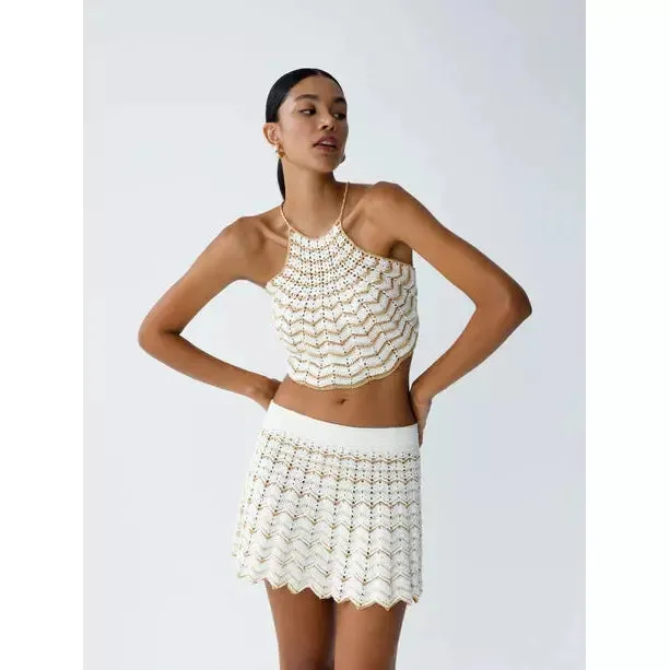 REGINA CROCHET SKIRT