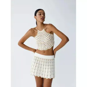 REGINA CROCHET SKIRT