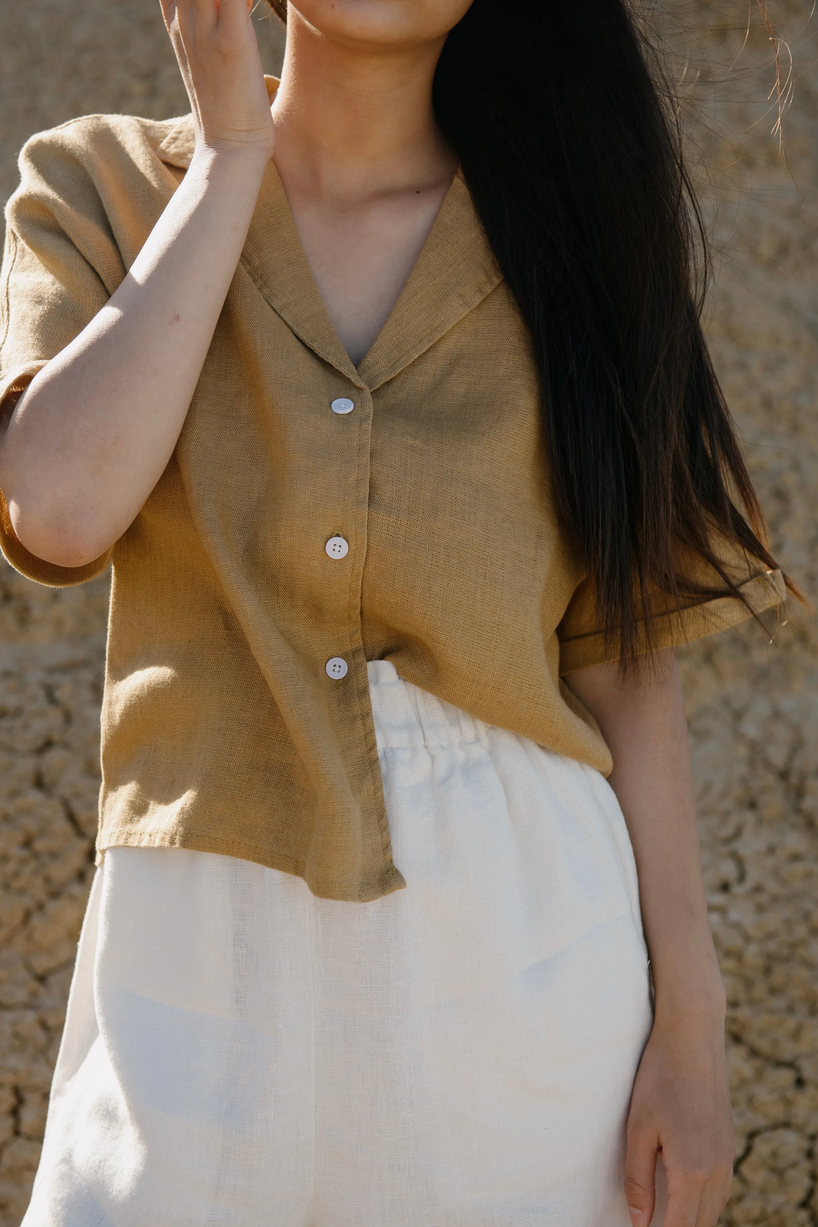 Resort Shirt Ochre
