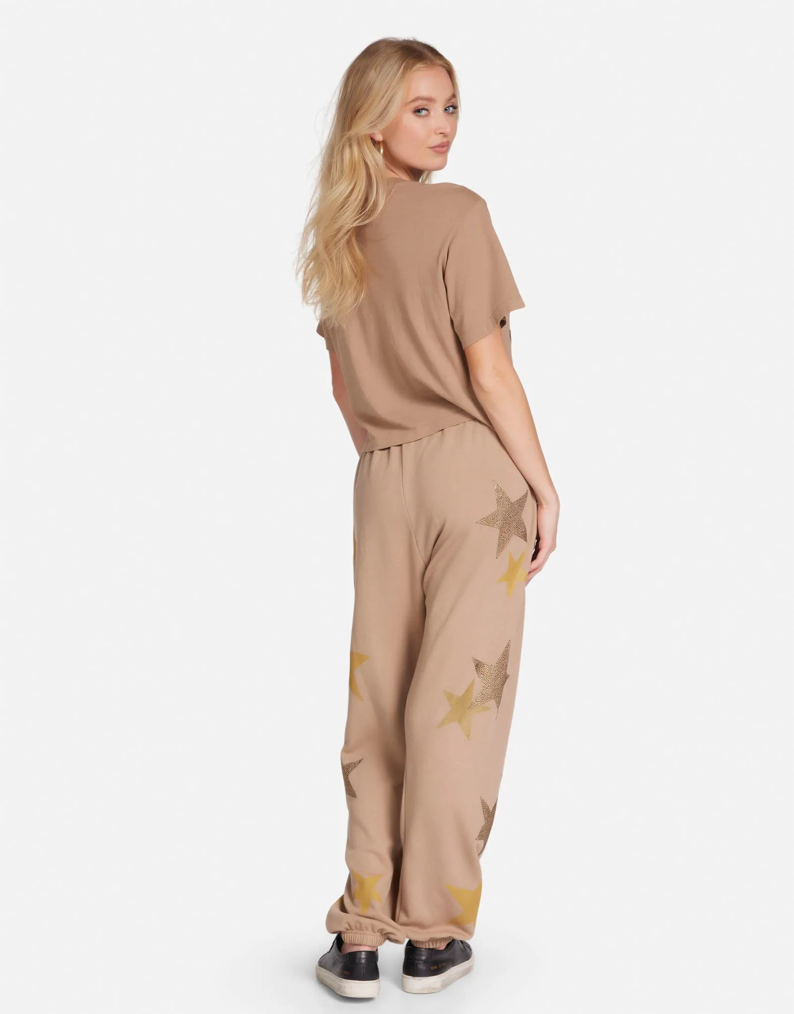 Rue Gold Crystal Multi Stars