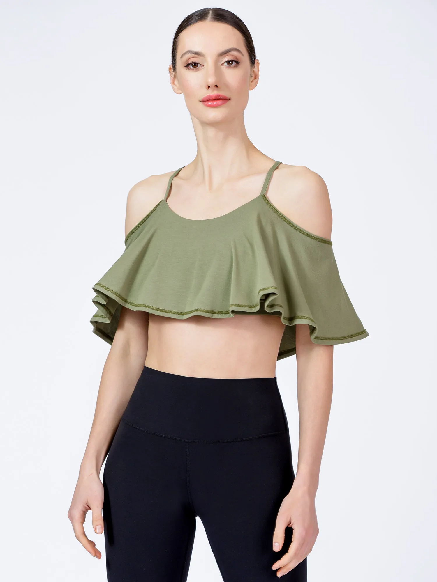 SANDS CROPPED TOP 2.0, SAGE