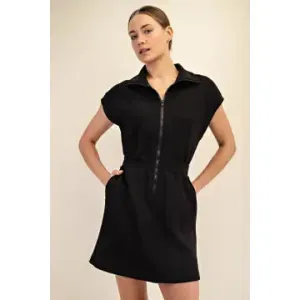Scuba Luxe Short Sleeve Dress - Two Colorways