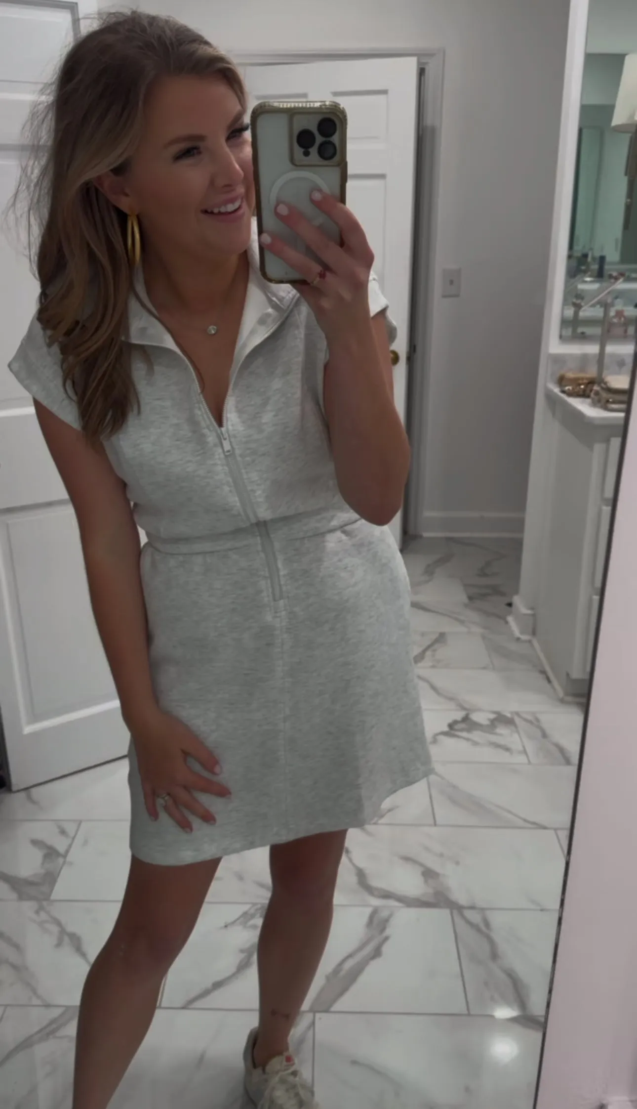 Scuba Luxe Short Sleeve Dress - Two Colorways