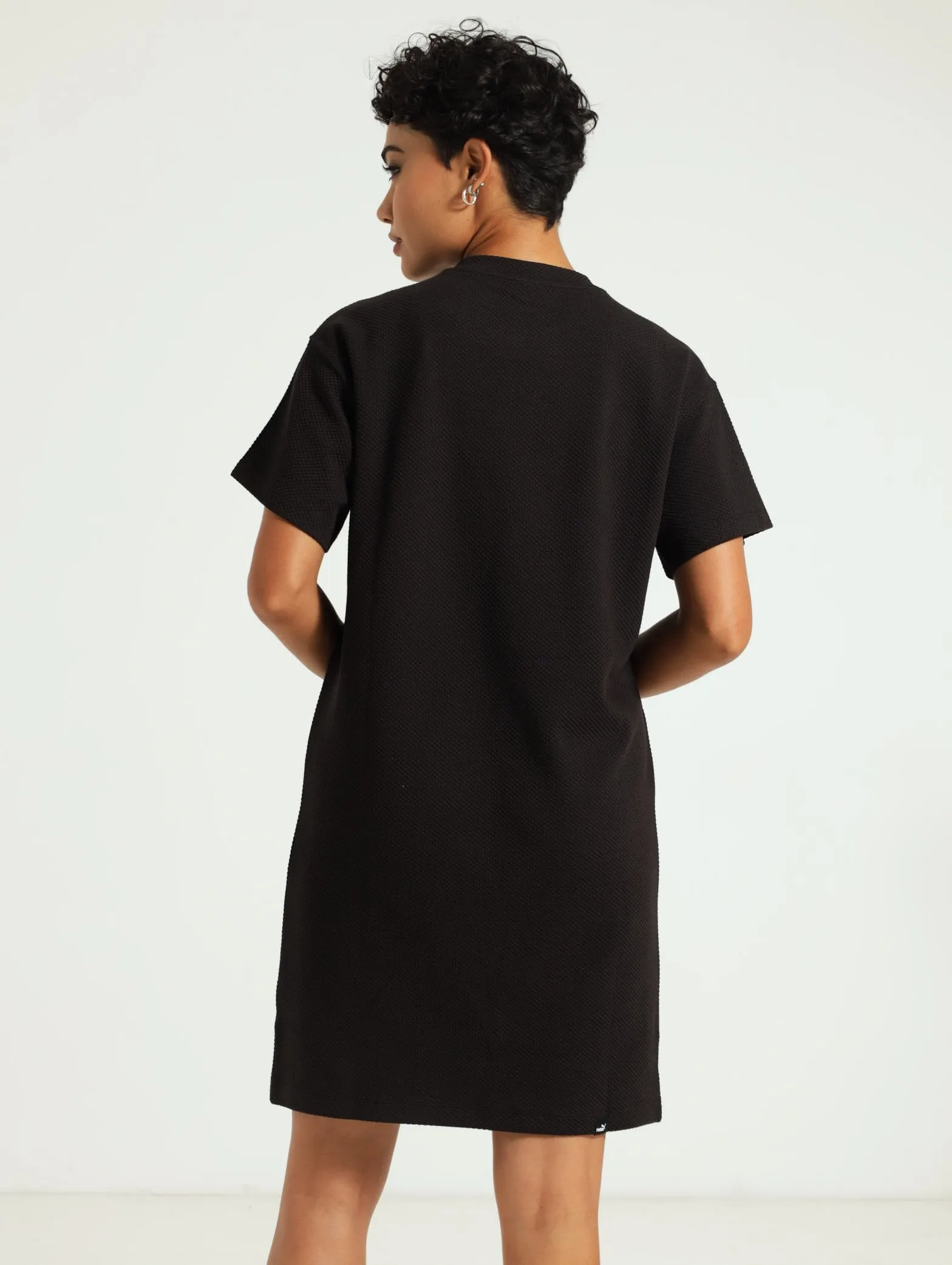 Short Sleeve Dress - Black
