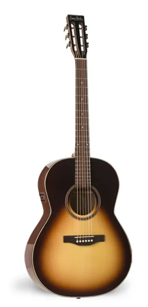 Simon & Patrick 052097 Woodland Pro Folk Acoustic Electric Sunburst HG QIT MADE In CANADA