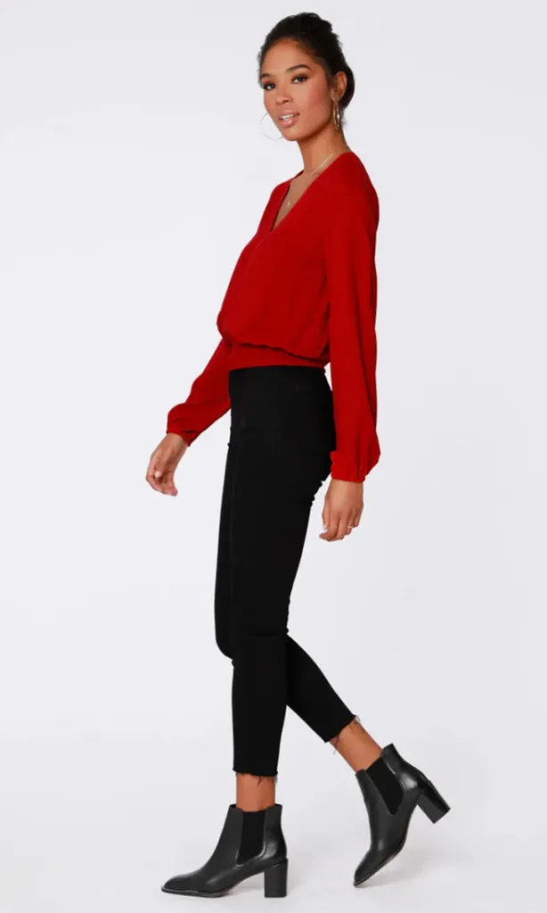 Smocked Waist Blouse