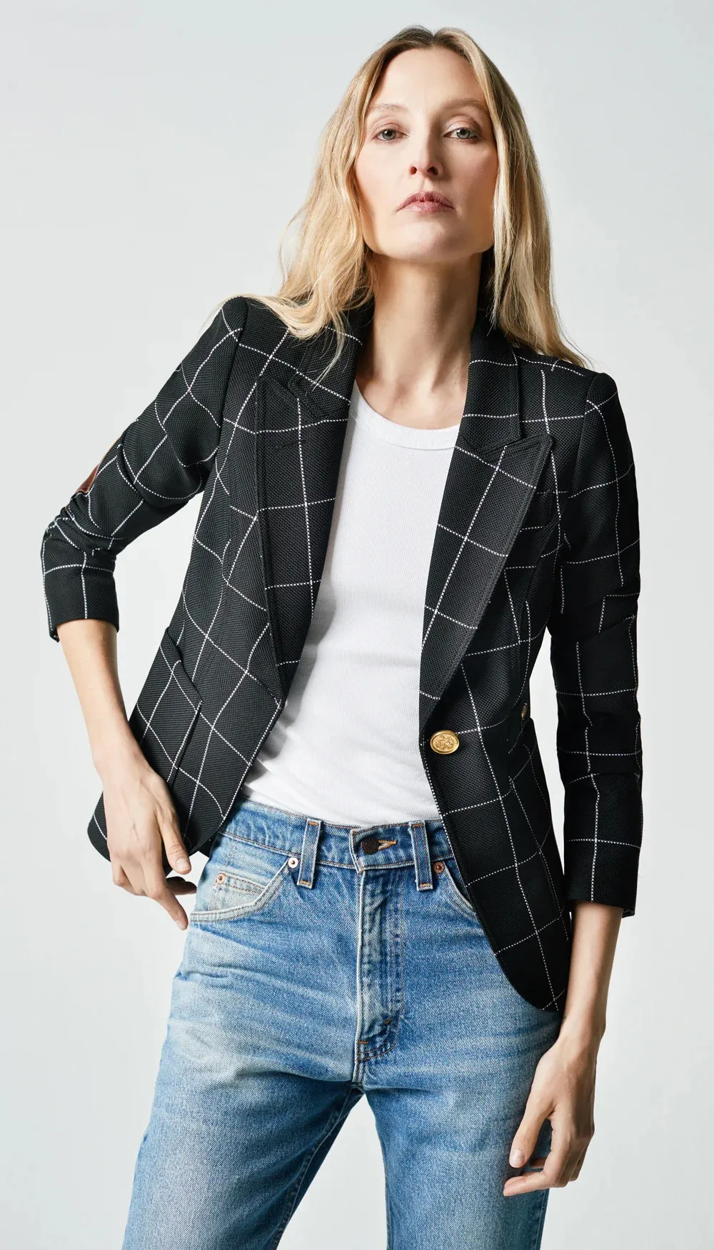 SMYTHE PATCH POCKET DUCHESS BLAZER