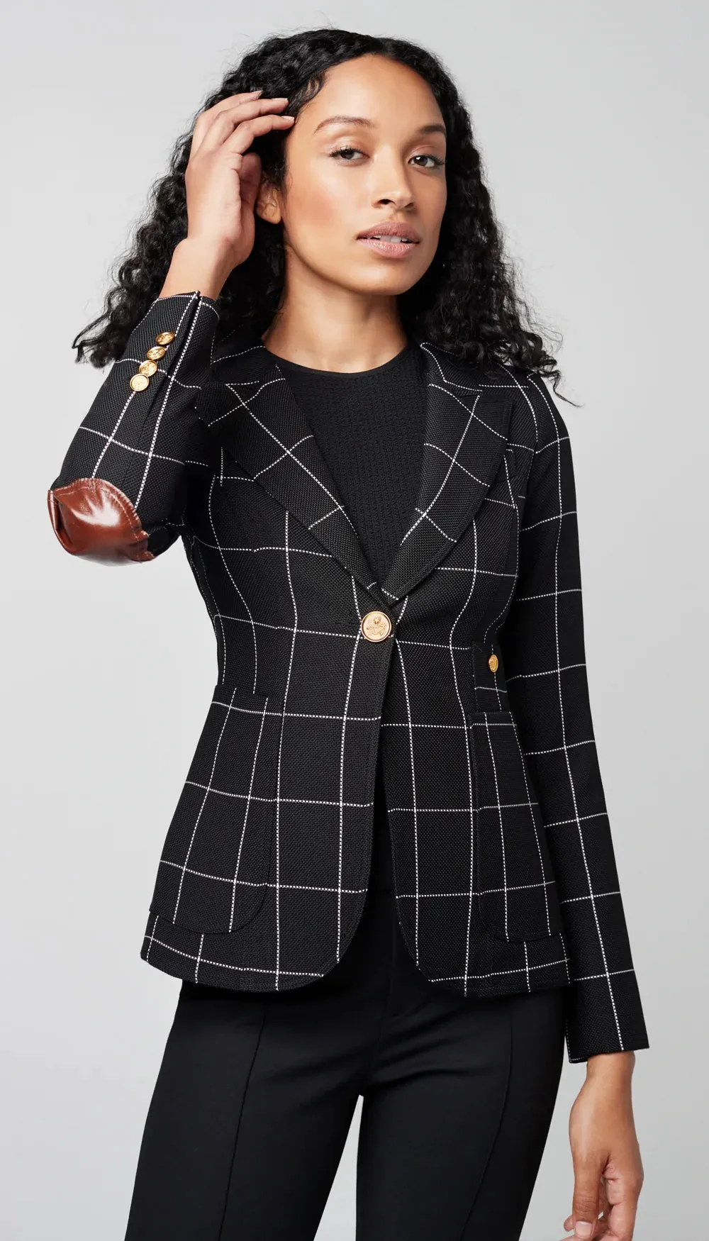 SMYTHE PATCH POCKET DUCHESS BLAZER