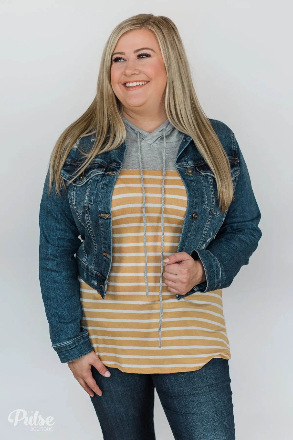 Sneak Peek- Slightly Distressed Jean Jacket