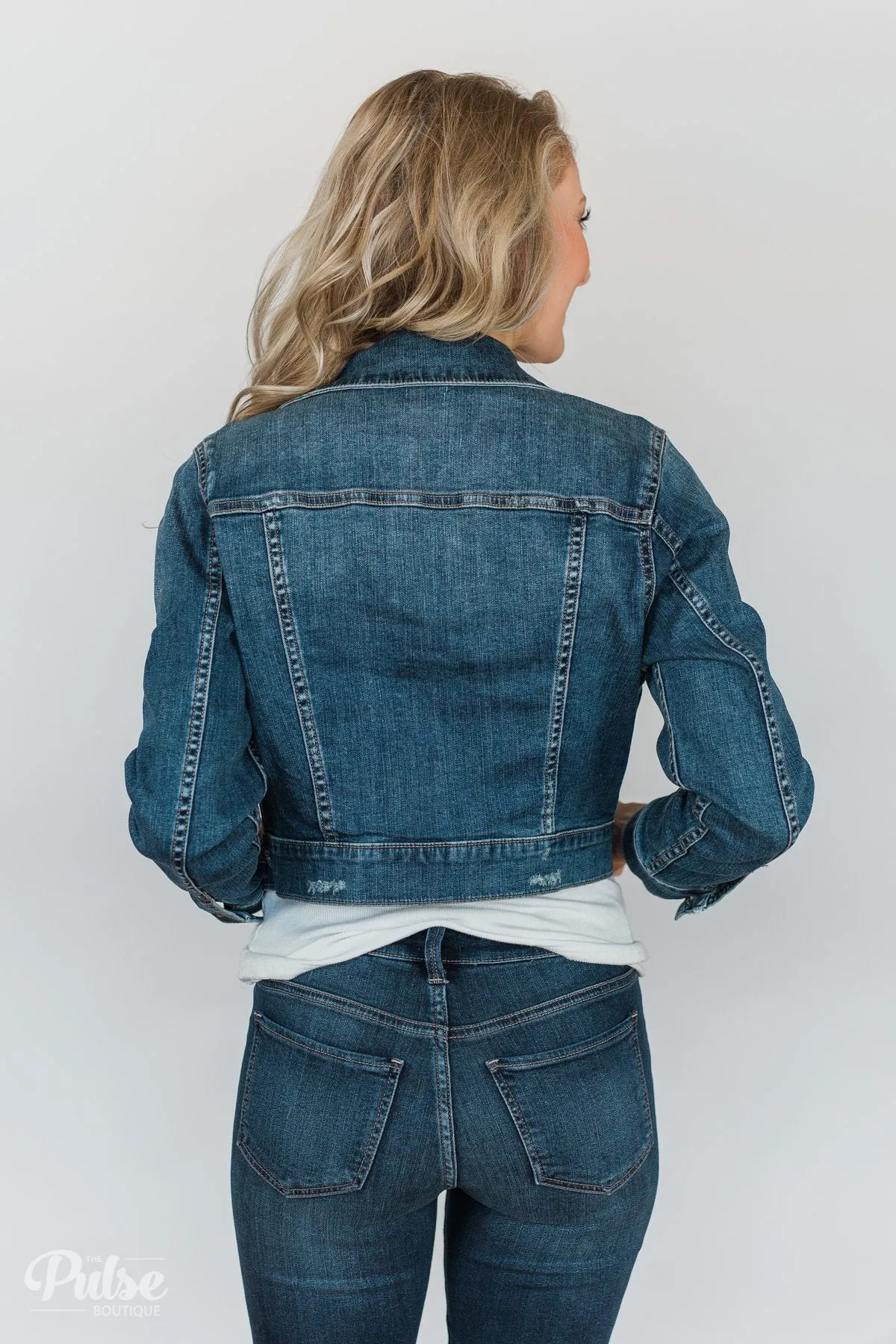 Sneak Peek- Slightly Distressed Jean Jacket