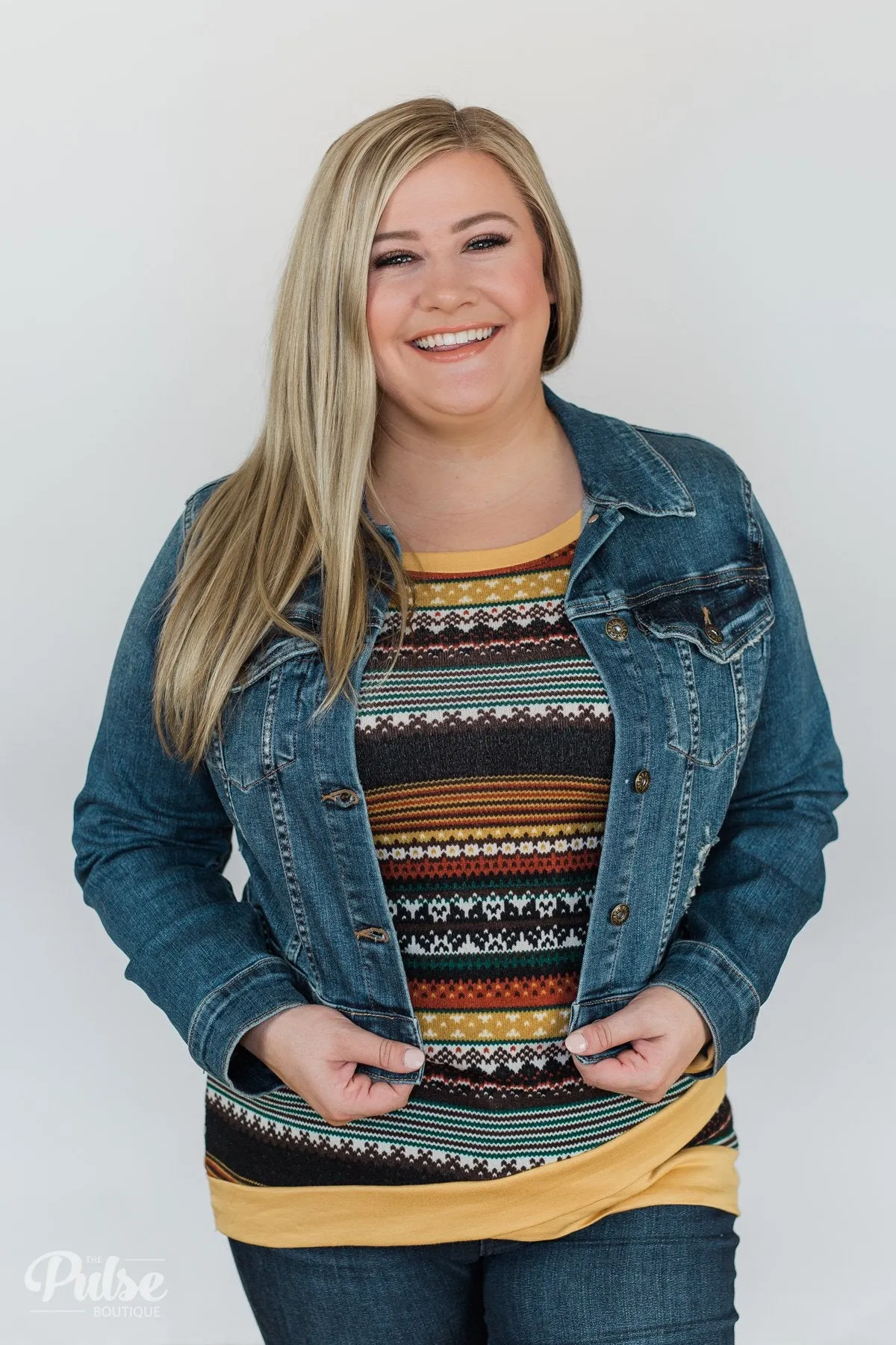 Sneak Peek- Slightly Distressed Jean Jacket