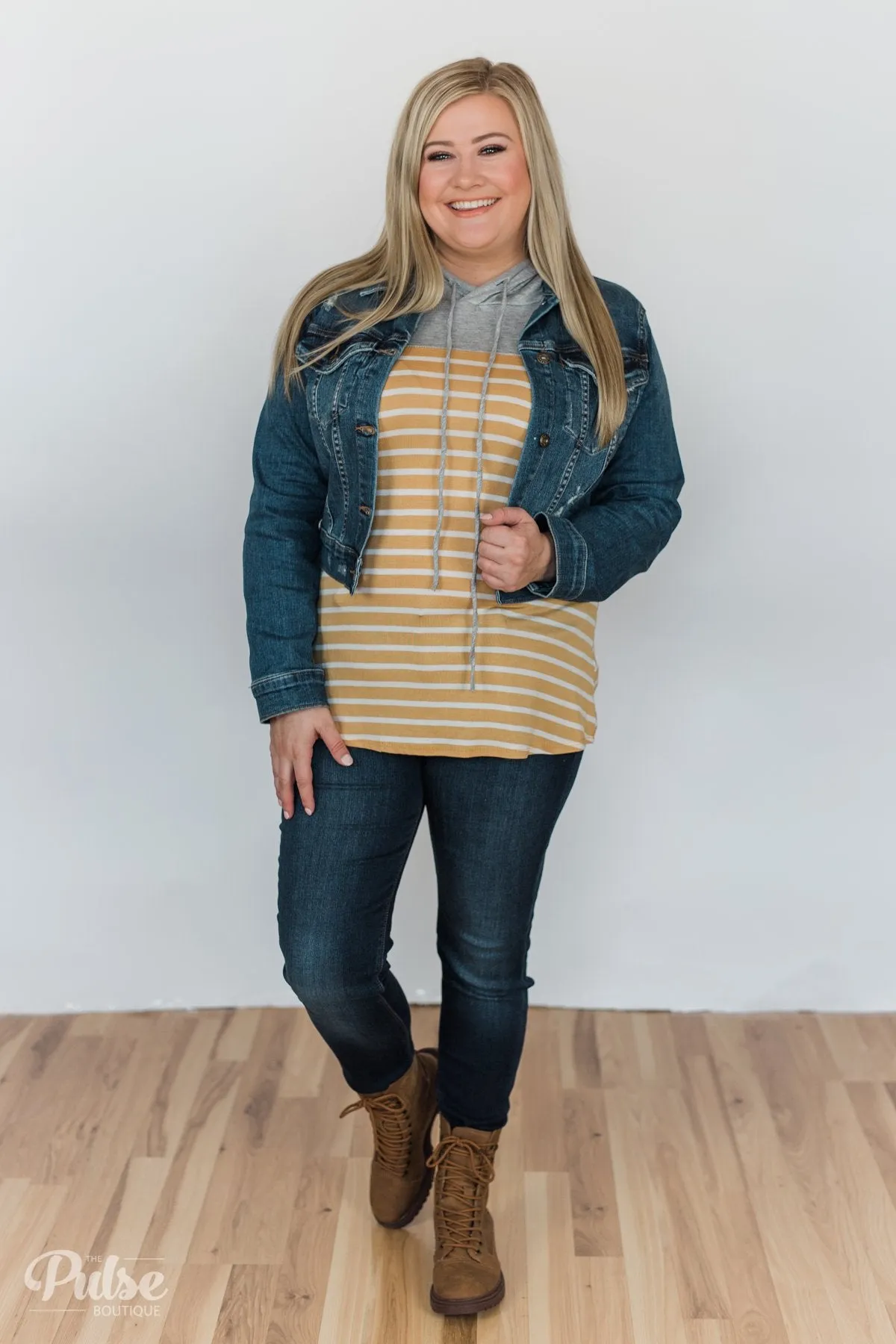 Sneak Peek- Slightly Distressed Jean Jacket