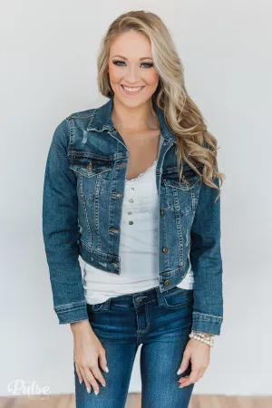 Sneak Peek- Slightly Distressed Jean Jacket