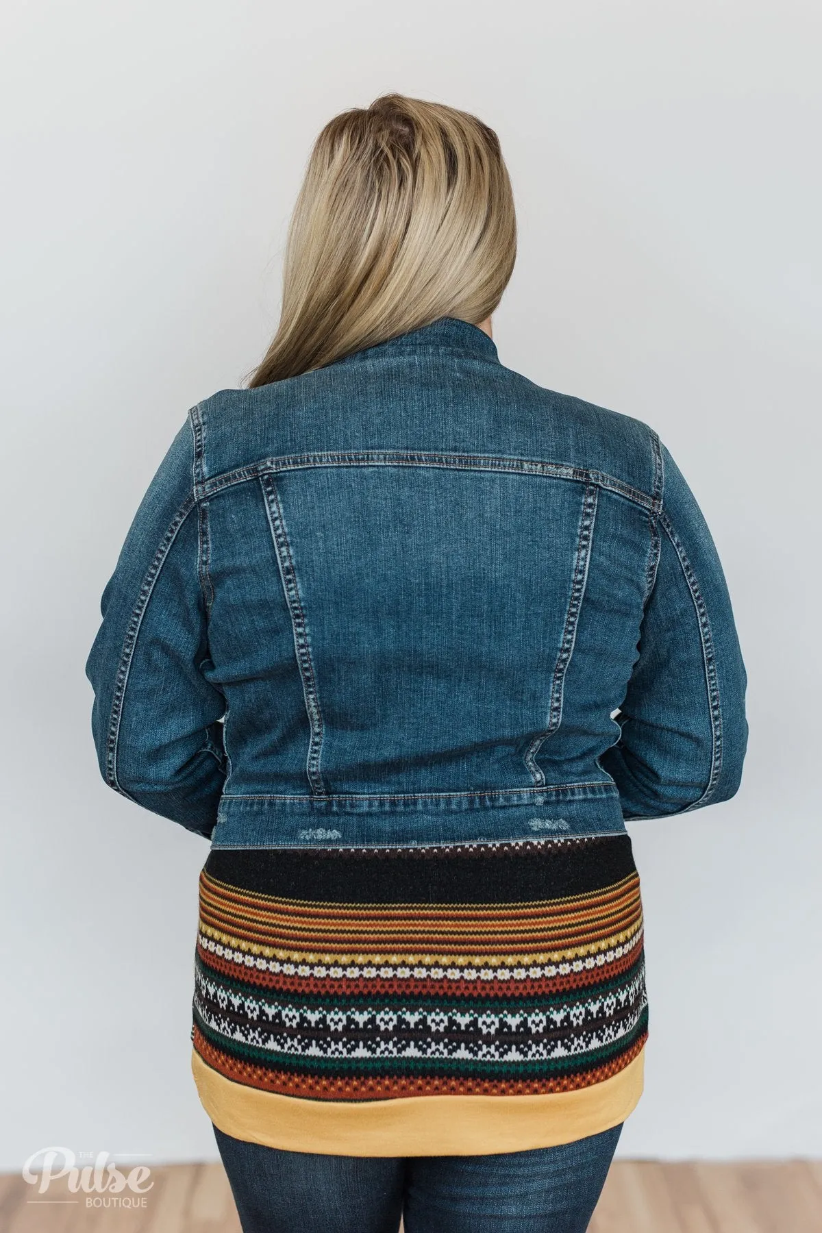 Sneak Peek- Slightly Distressed Jean Jacket