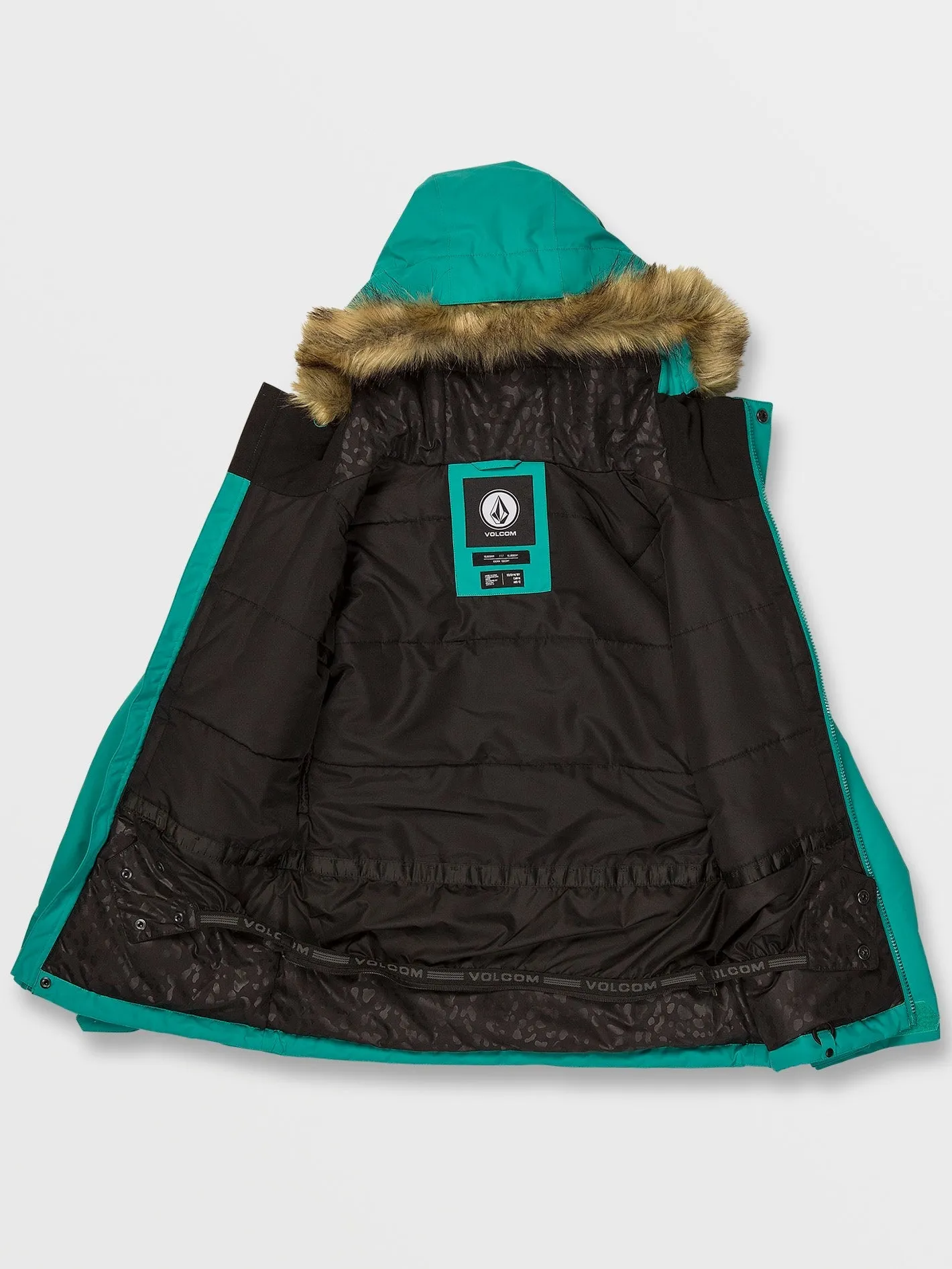 So Minty Insulated Jacke - VIBRANT GREEN - (KINDER)