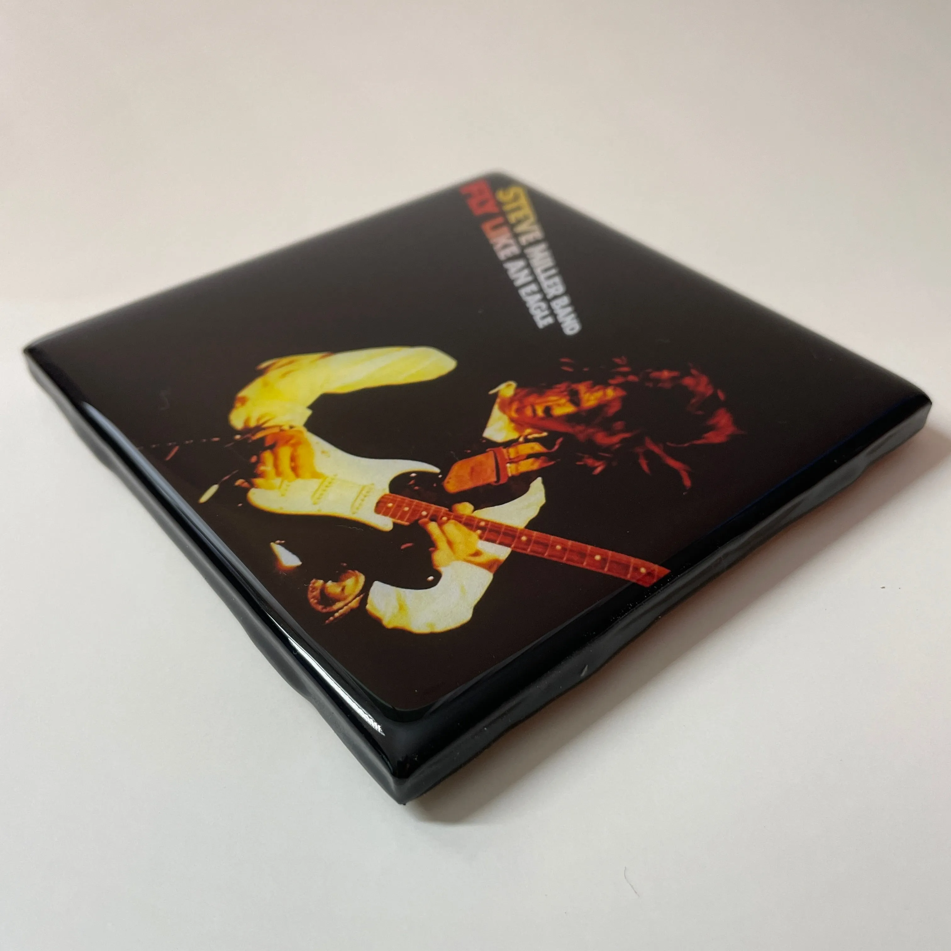 STEVE MILLER BAND Fly Like An Eagle Ceramic Tile Coaster Custom