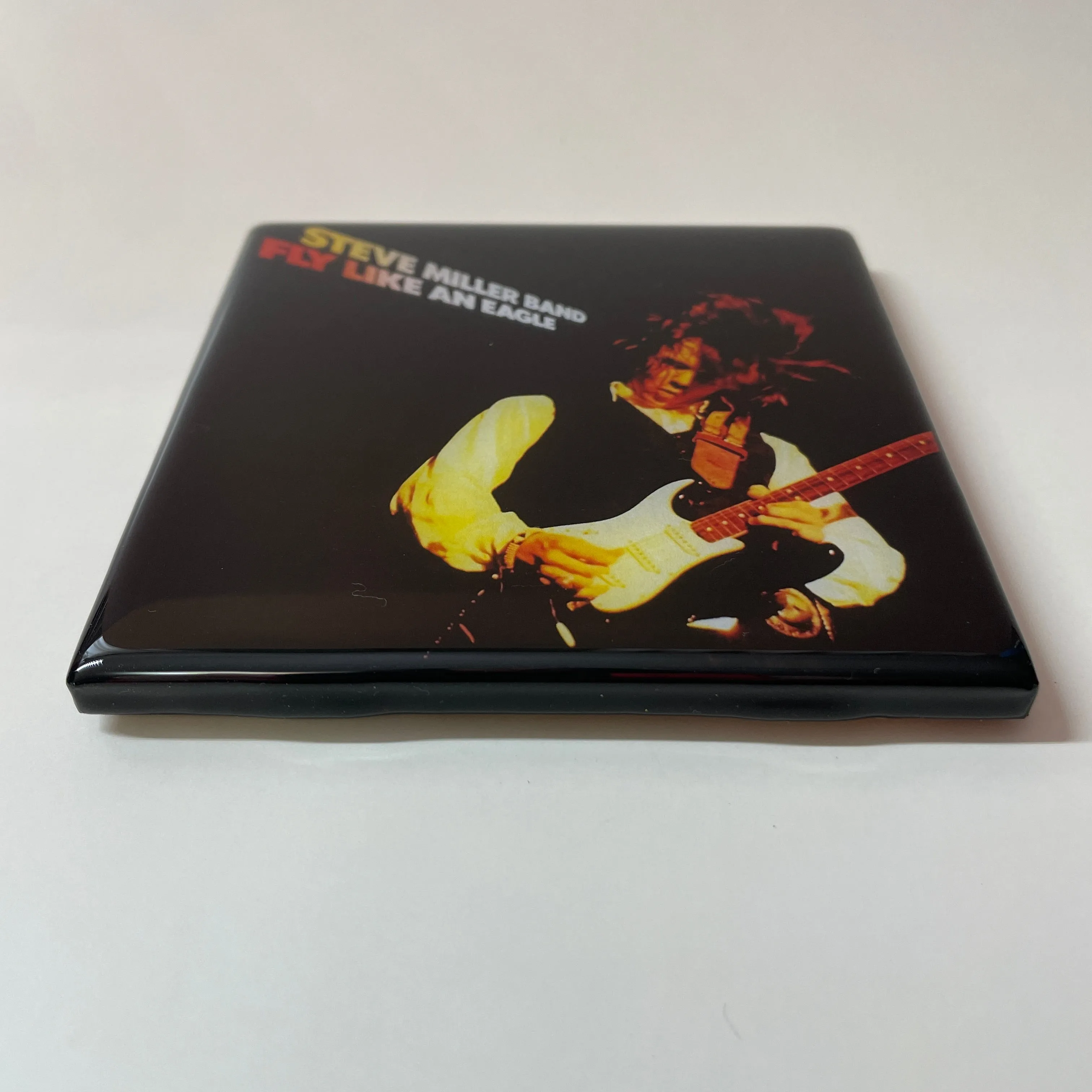 STEVE MILLER BAND Fly Like An Eagle Ceramic Tile Coaster Custom