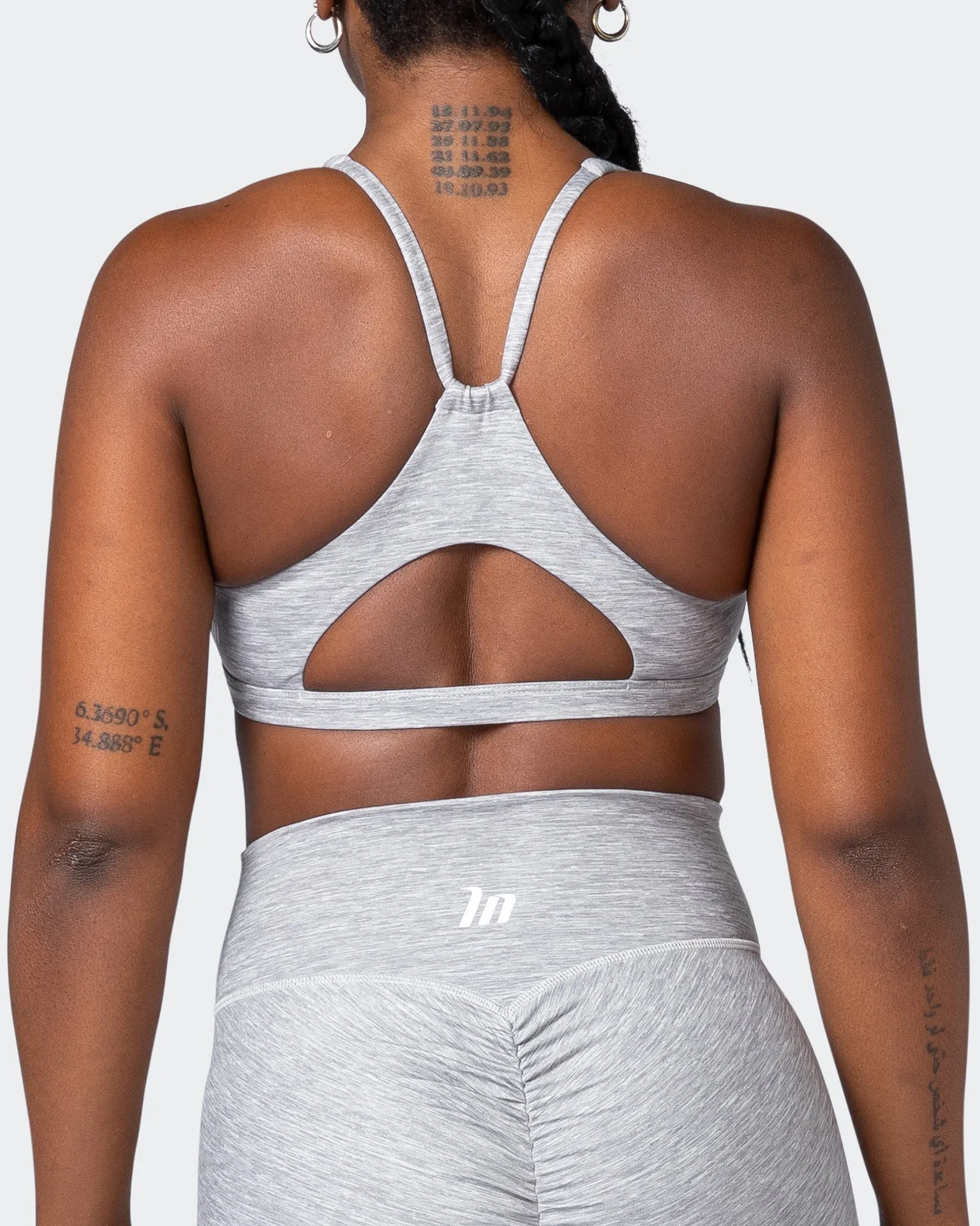 Stride Bralette - Quiet Grey Marl
