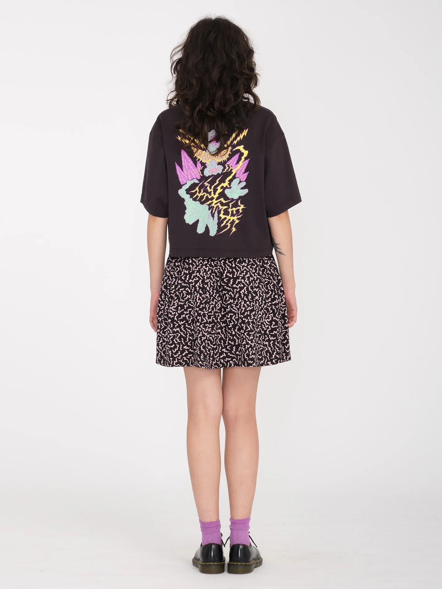 Surfpunk Skirt - BLACK