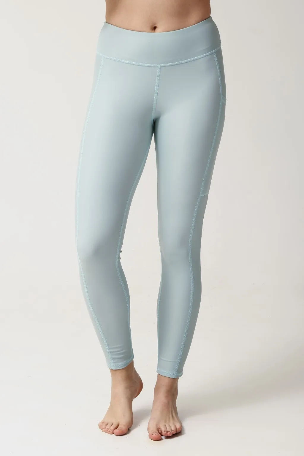 Swim Pocket Tights - Aqua