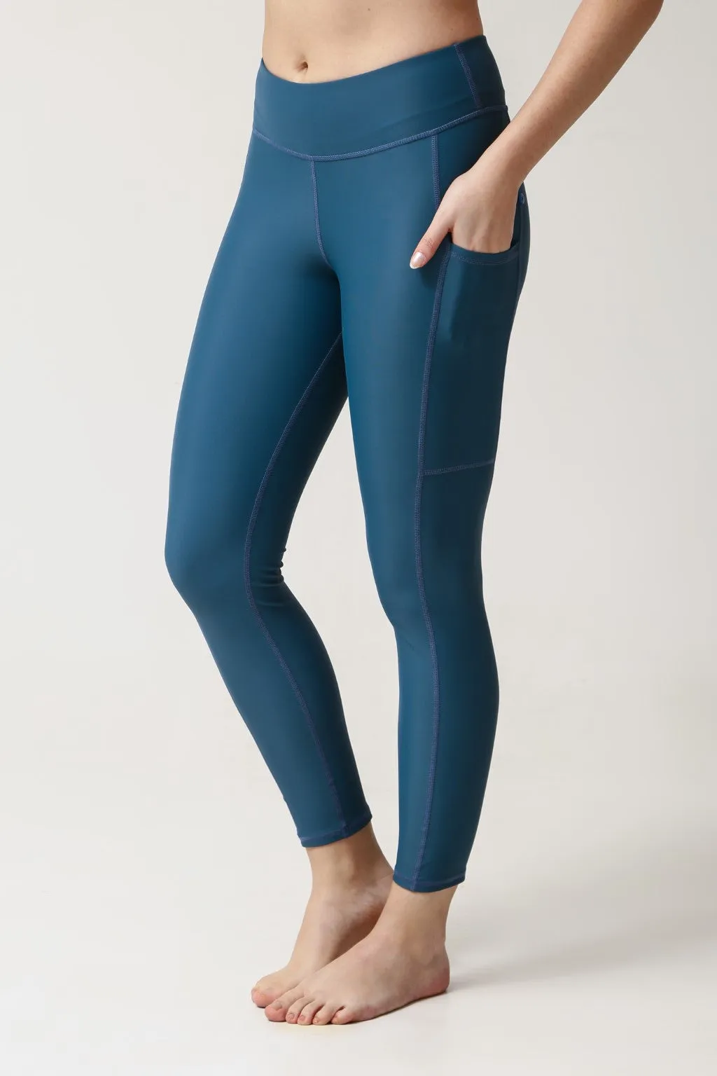 Swim Pocket Tights - Wave