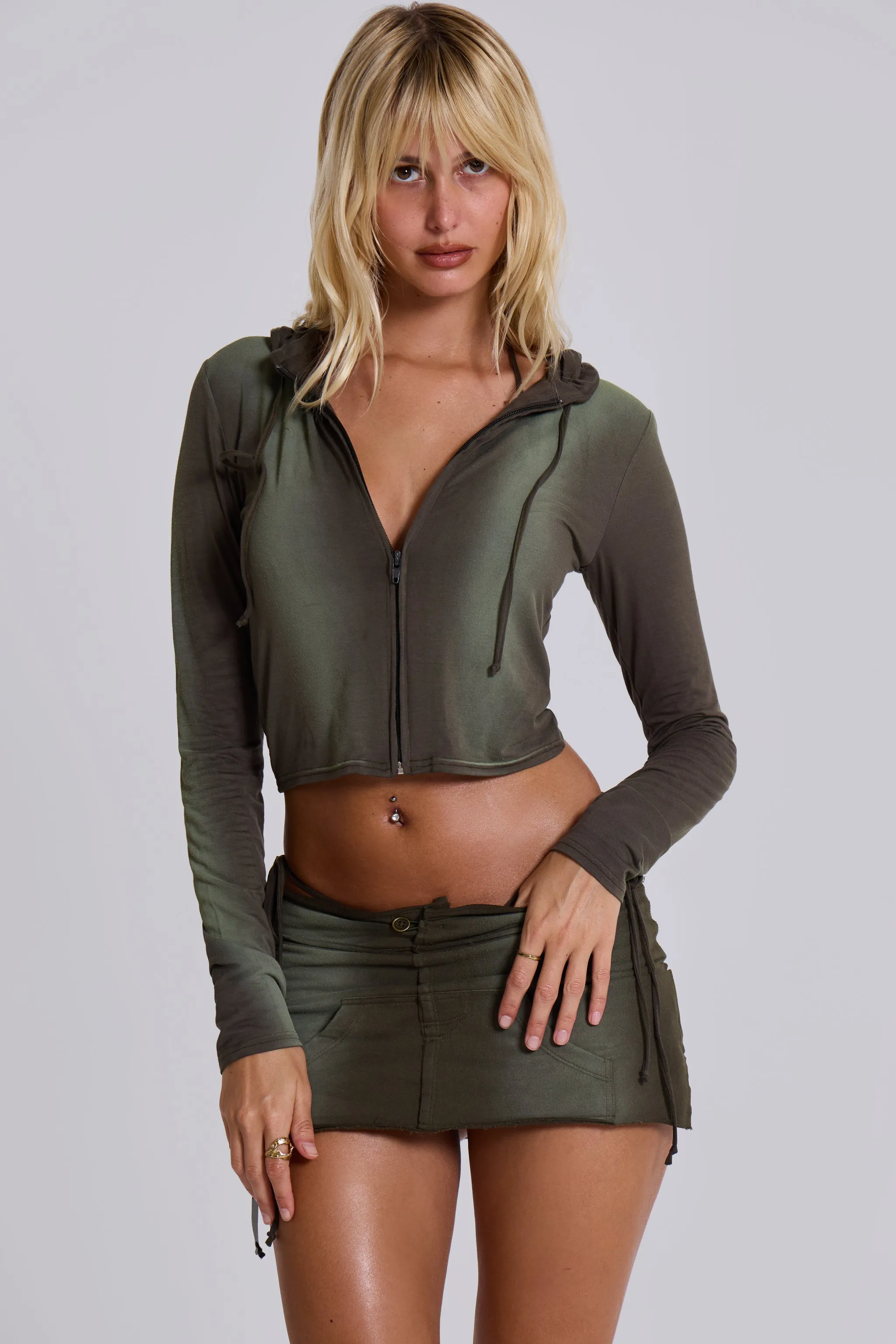 Tacha Extreme Mini Ombré Skirt