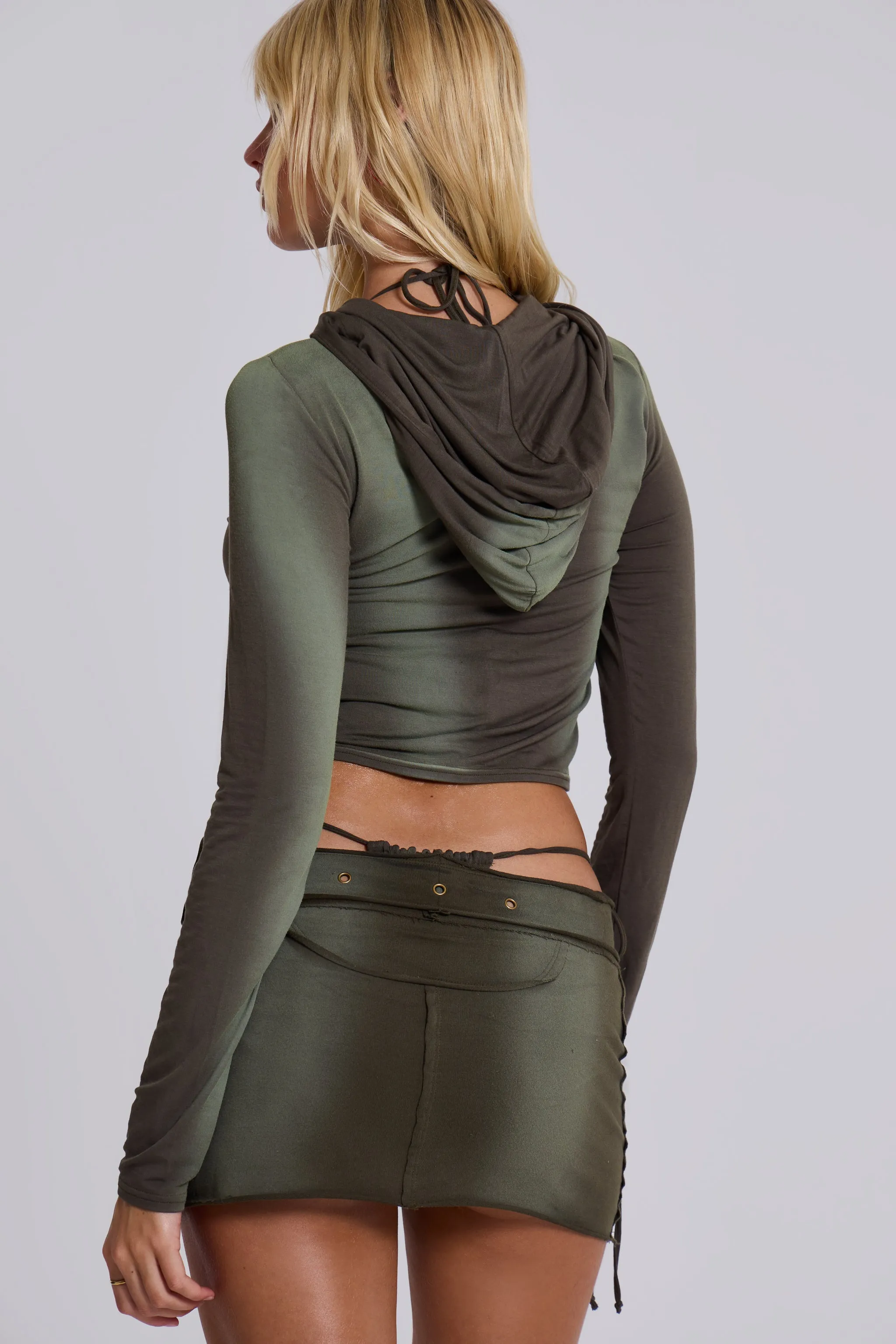 Tacha Extreme Mini Ombré Skirt