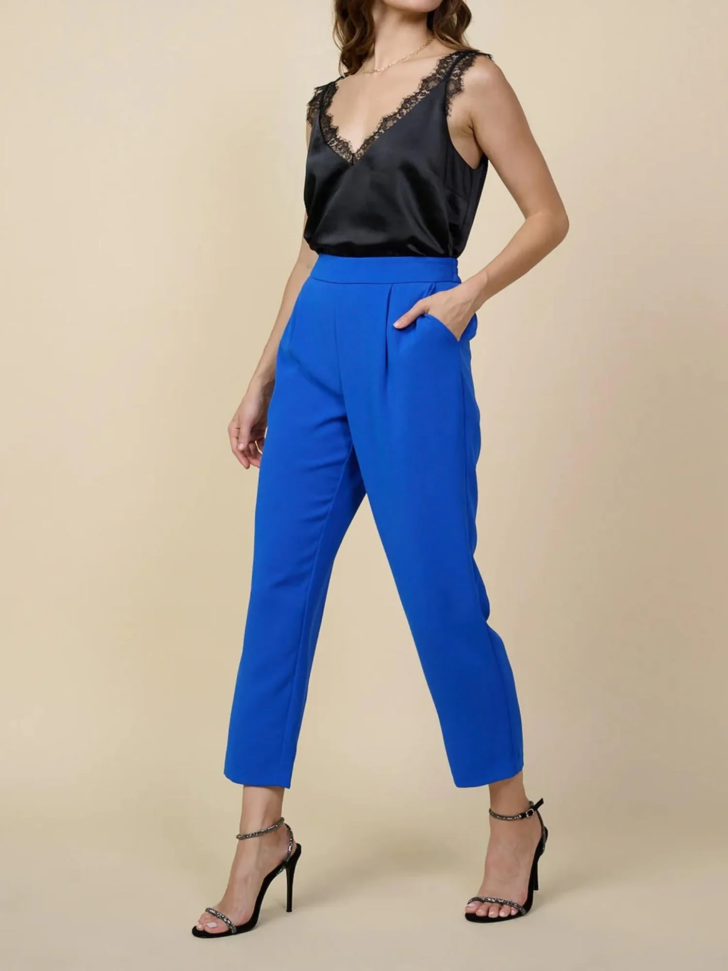 Tapered Pants Electric Blue