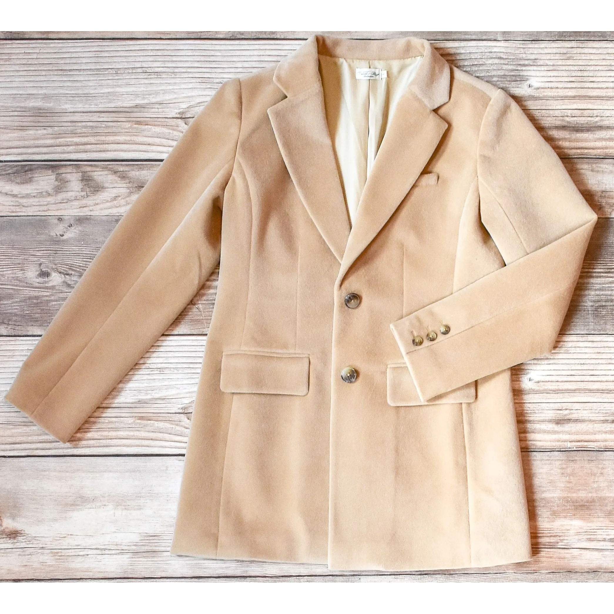 Tasha Polizzi Women's Camel Karmela Blazer