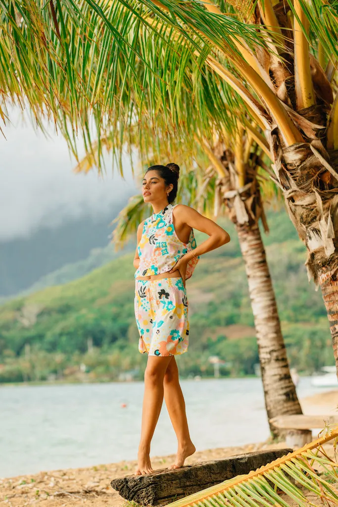 Tavarua Slit Mini Skirt