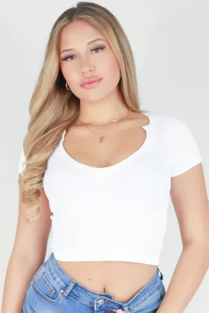 TEACH ME CROP TOP