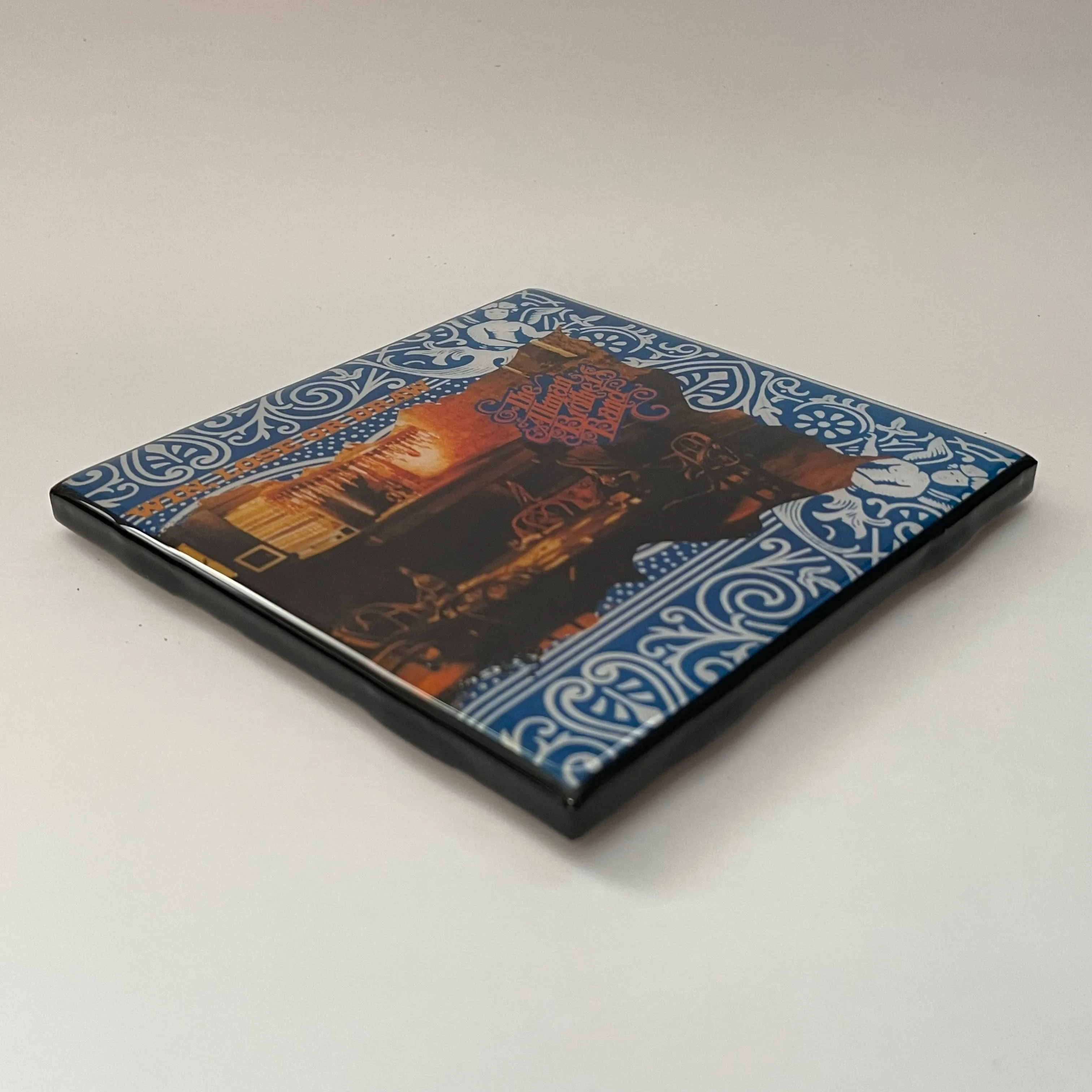 The ALLMAN BROTHERS BAND Win, Lose Or Draw Coaster Custom Ceramic Tile