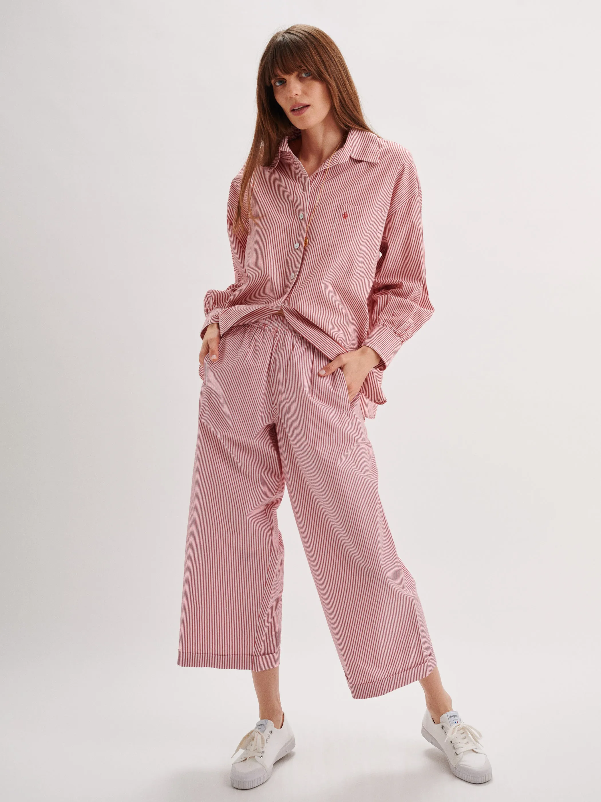 The Finance Pants in Cotton Poplin