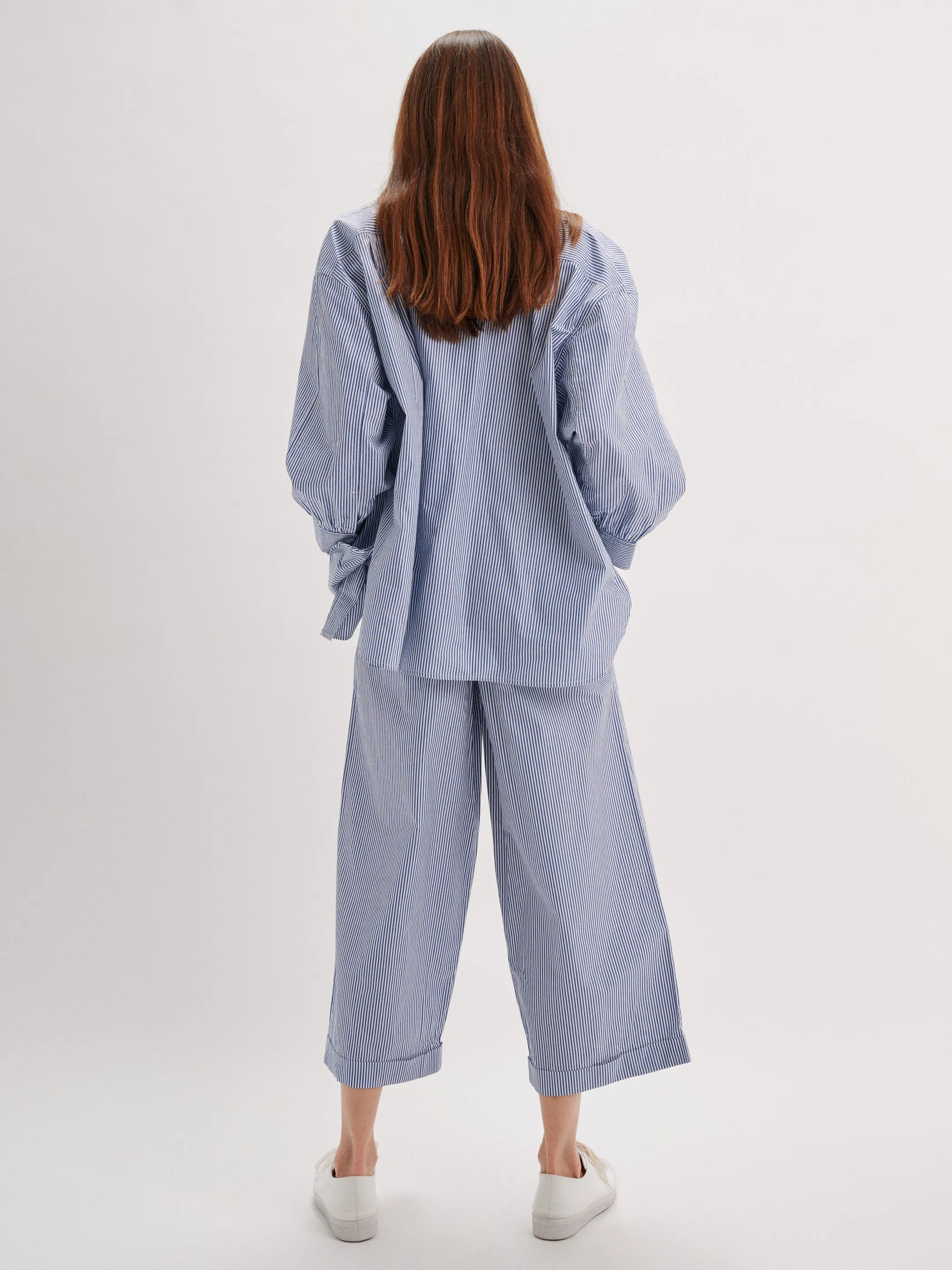 The Finance Pants in Cotton Poplin