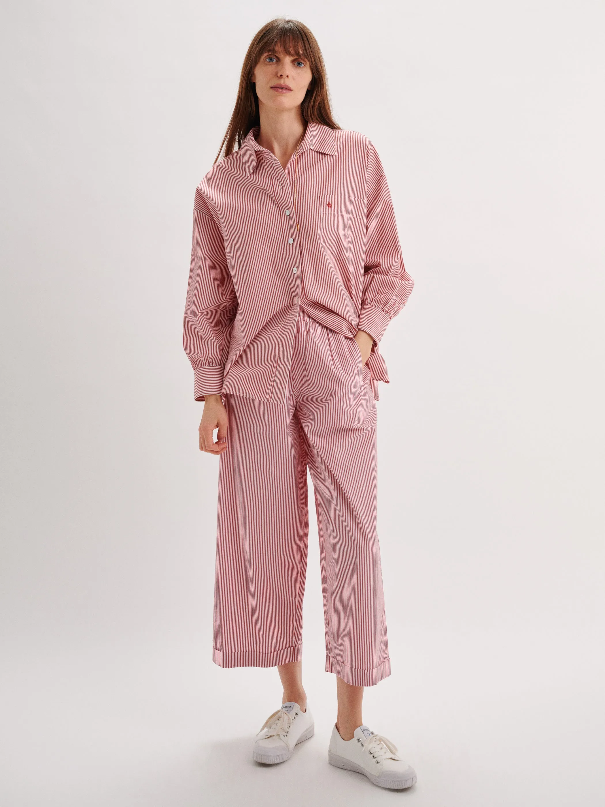 The Finance Pants in Cotton Poplin