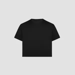 The Proper Cropped Tee | Obsedian
