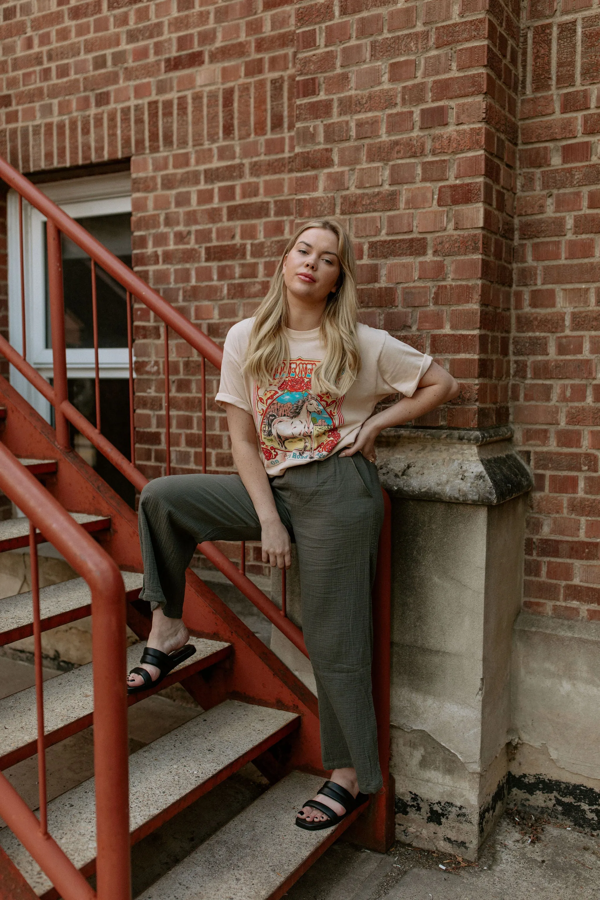 The Willie Nelson On The Road Again Tee by Daydreamer