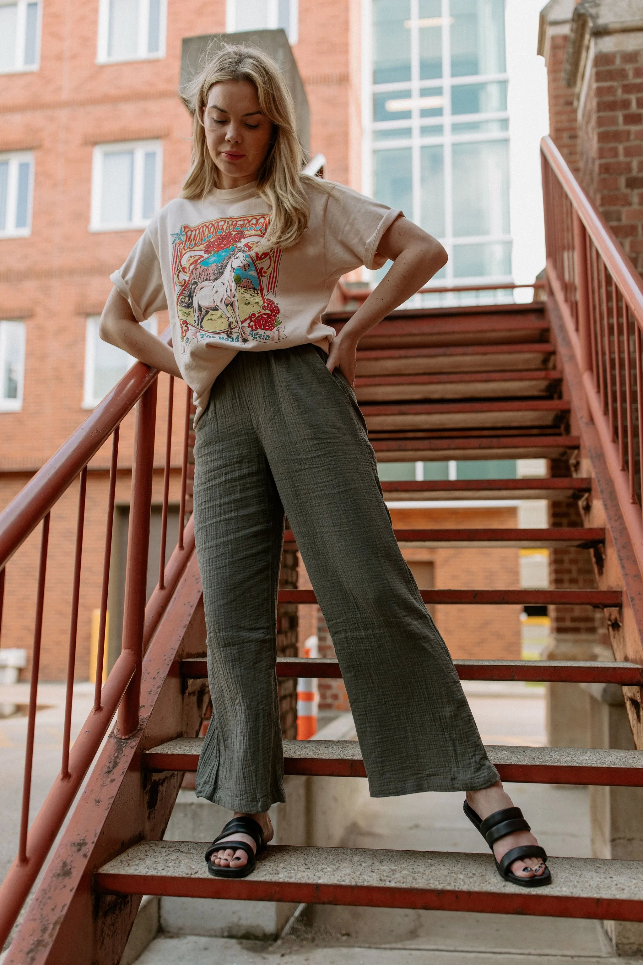 The Willie Nelson On The Road Again Tee by Daydreamer