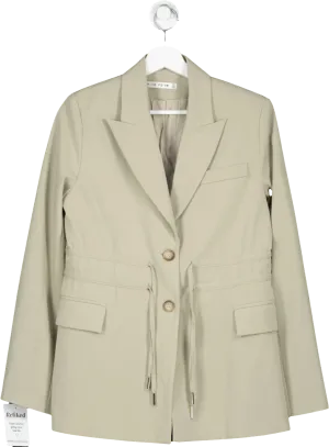 Third Form Beige Protocol Cinched Waist Blazer BNWT UK 8
