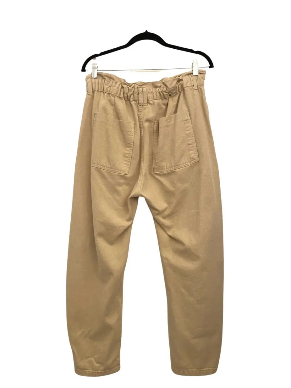 THRIFT- PaperBag Khakhi Pants (Size USA 10)
