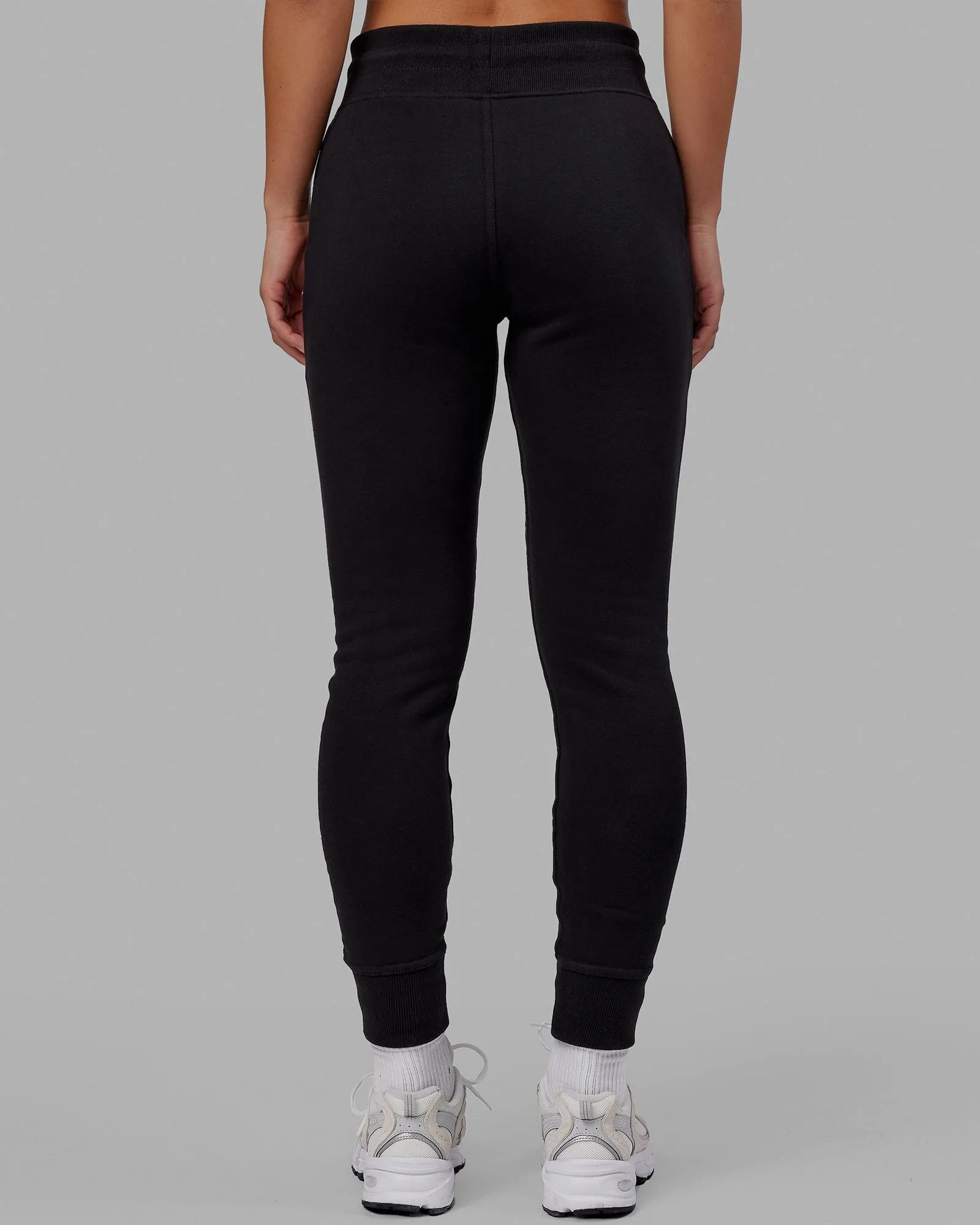 Unisex Structure Track Pants - Black-White