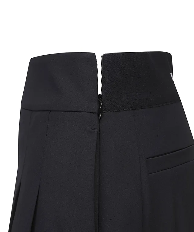 Vice Golf Atelier Women's Essential Pleat Skirt - Black