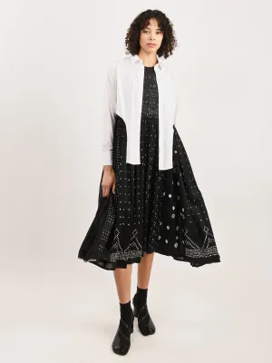 White Arch Button-Up